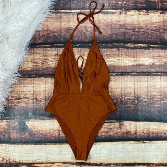 Forever 21 Other - Forever21 One Piece Swim Suit Strappy Low Cut